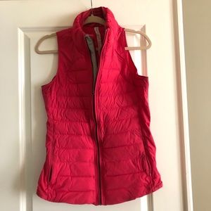 Lululemon Pink Down Vest - Size 8